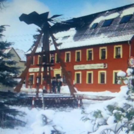 Hotel Garni Altes Wirtshaus Fördergersdorf Tharandt Exterior foto