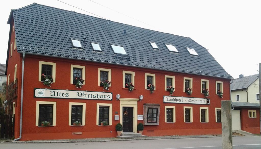 Hotel Garni Altes Wirtshaus Fördergersdorf Tharandt Exterior foto