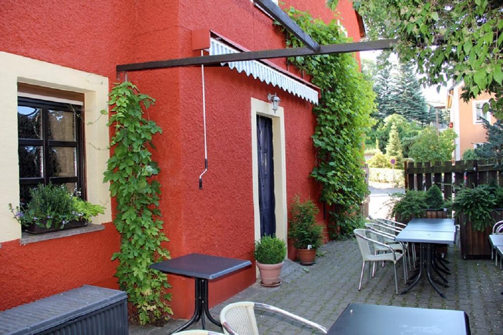 Hotel Garni Altes Wirtshaus Fördergersdorf Tharandt Exterior foto
