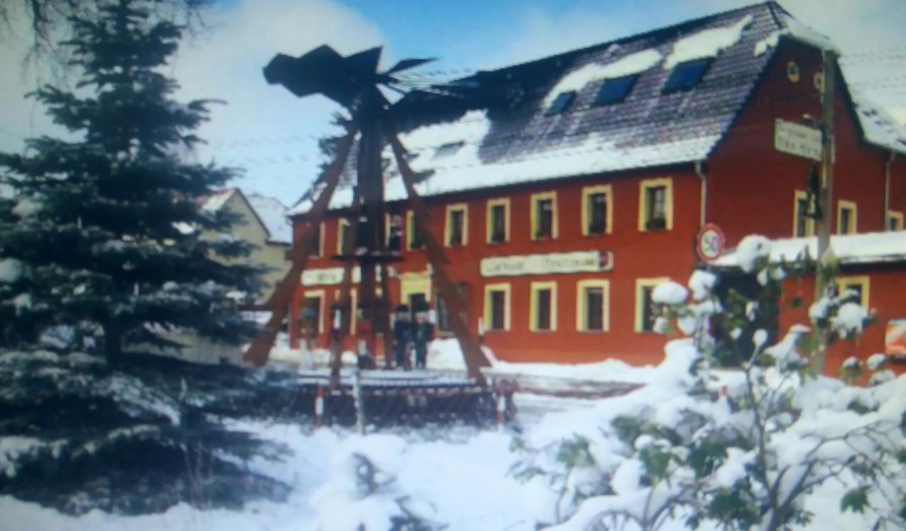 Hotel Garni Altes Wirtshaus Fördergersdorf Tharandt Exterior foto